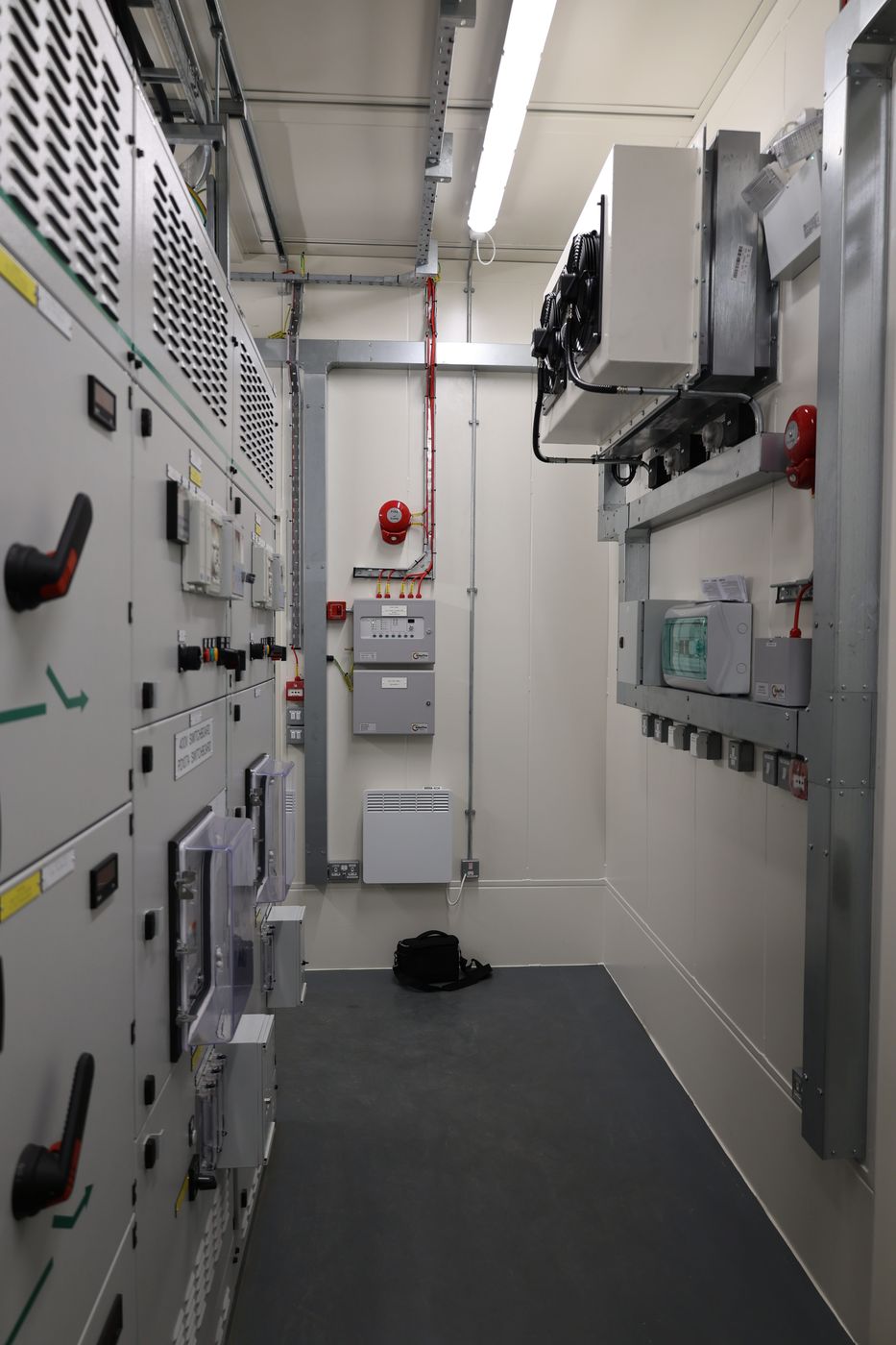 Switchroom panel line and fire detection