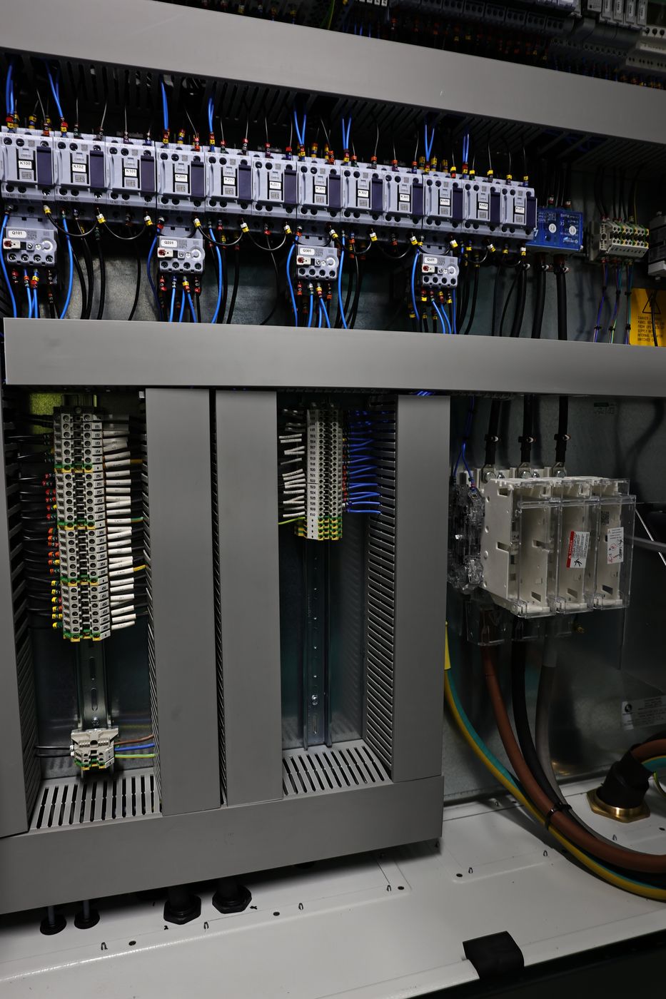 Motor control panel