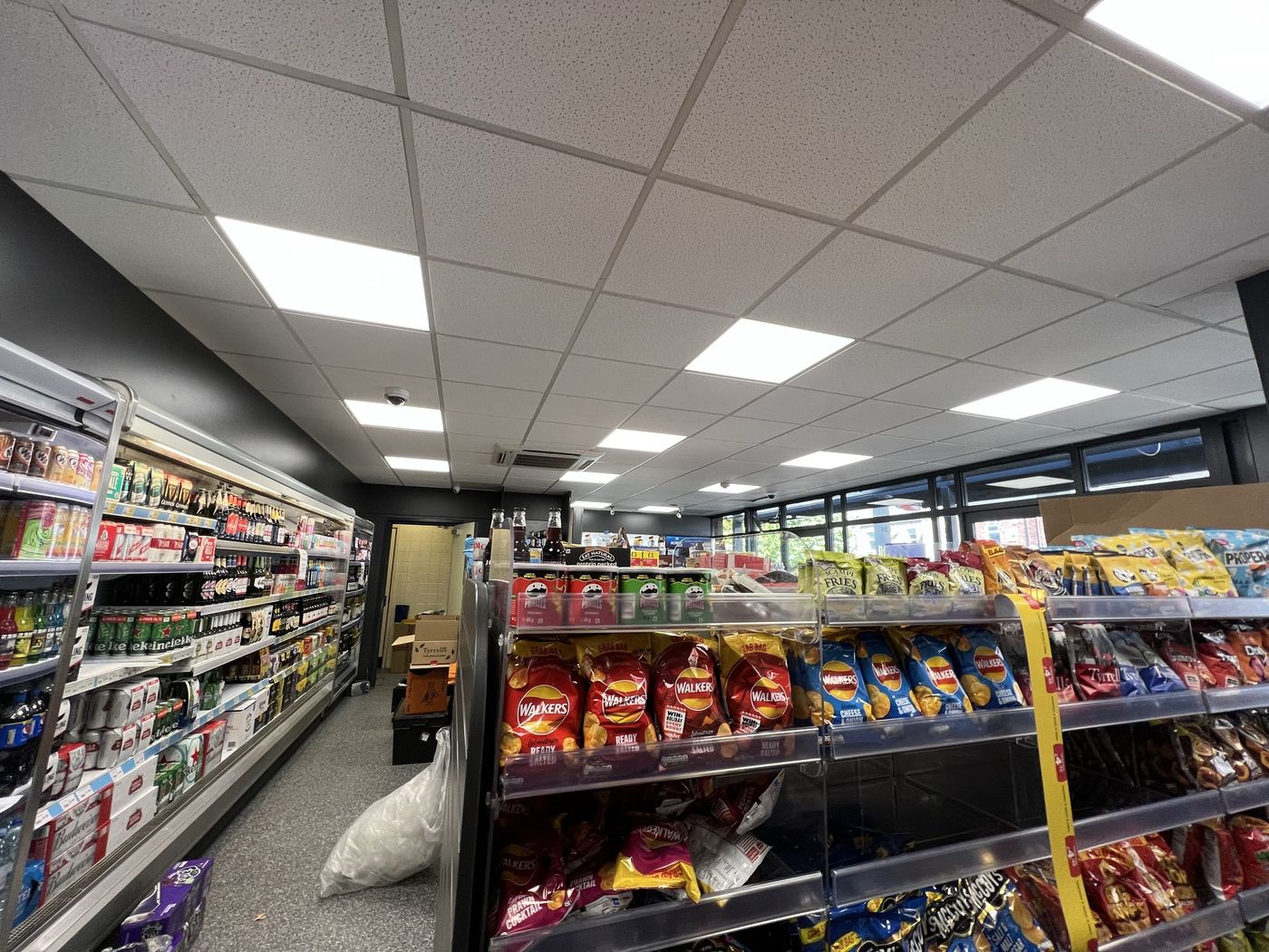Retail store LED lighting